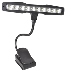 Ultra Bright Music Stand Light -  Adjustable Brightness
